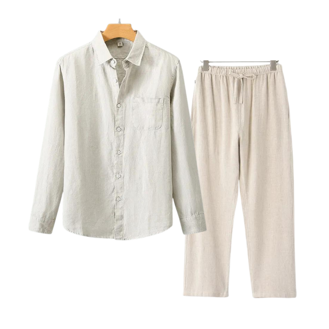 Jasper | Comfortabele set met lange mouwen