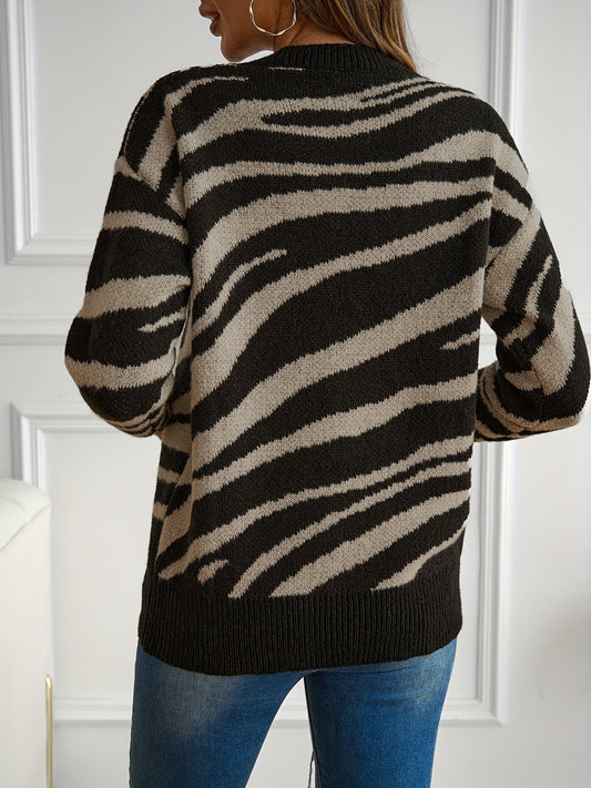Riley | Stylish Printed Sweater Women