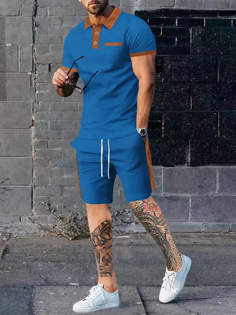 Tristan | Stijlvolle Casual Polo & Shorts Set