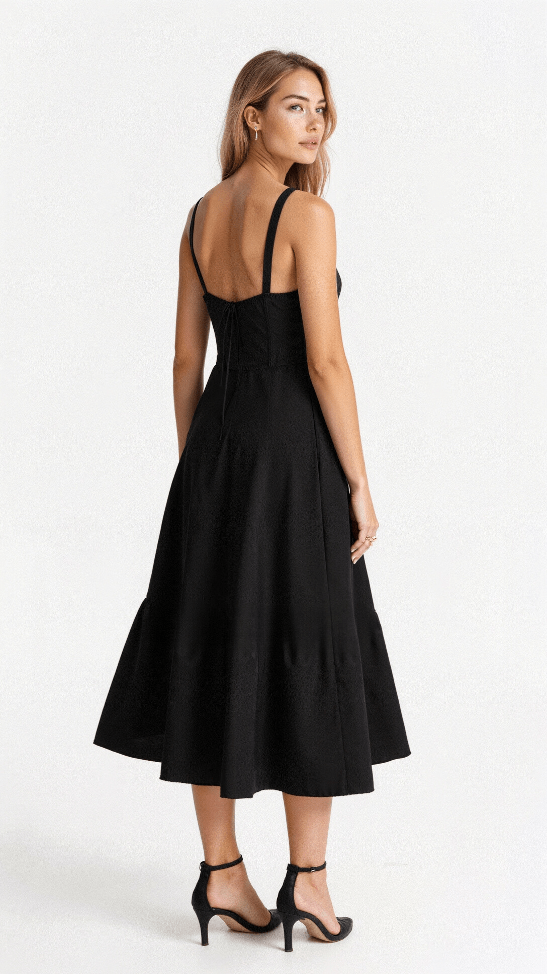 Kiana | Korset Midi Jurk