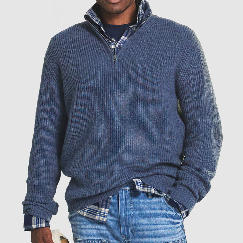 Wade | Heren casual gebreide trui