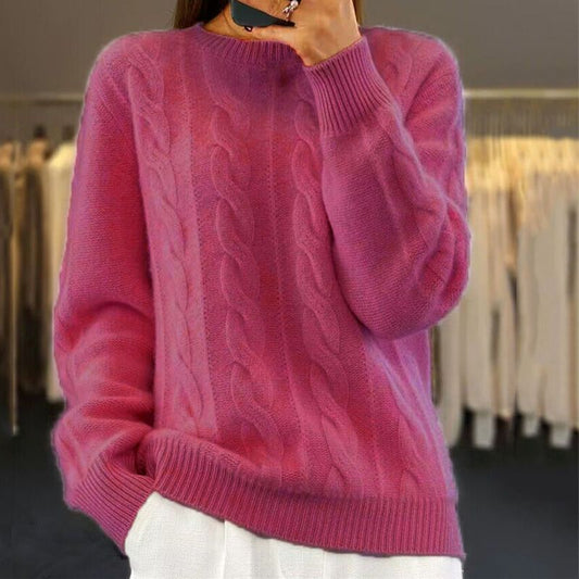 Davina | Stylish Cable Knit Sweater