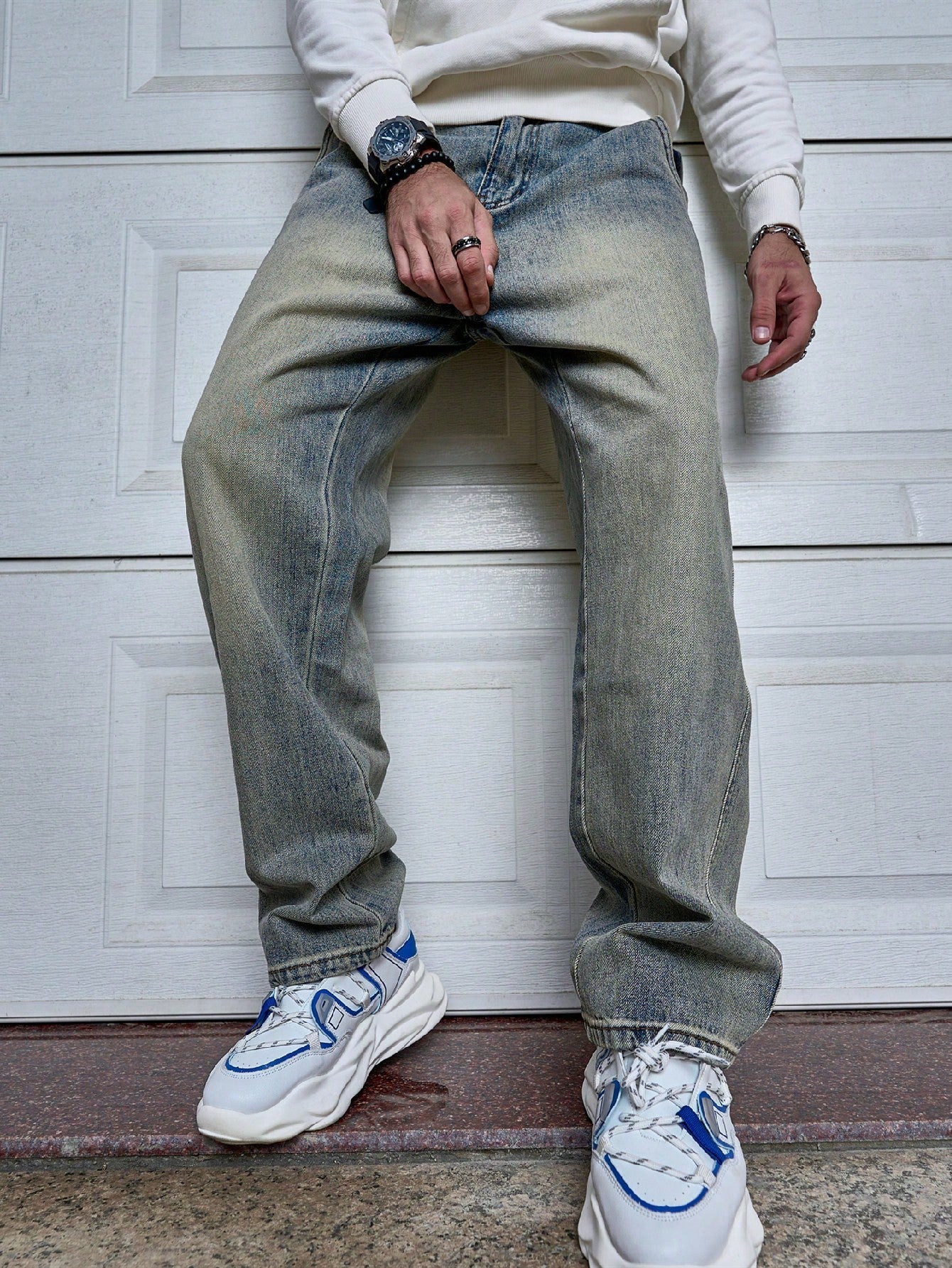 Fredrick | Relaxed-Fit Rechte Herenjeans