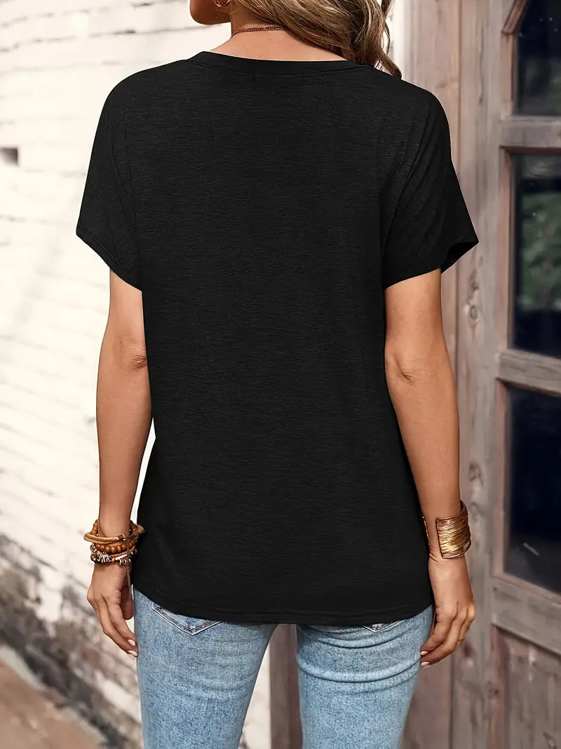 Noa | Casual Blouse met Knopen voor Dames