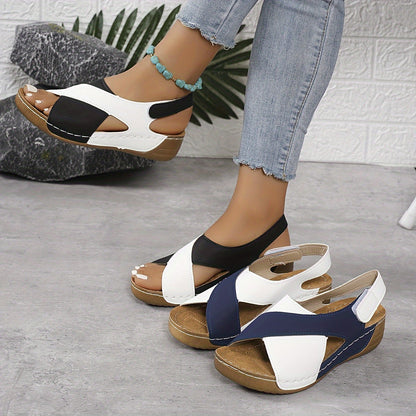 Sarah | Leren Orthopedische Sandalen