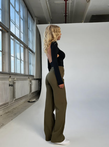 Nora | Stijlvolle Klassieke Wijde Broek