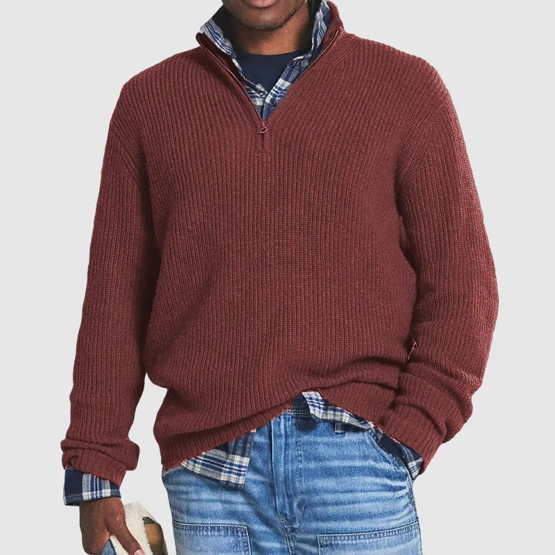 Wade | Heren casual gebreide trui
