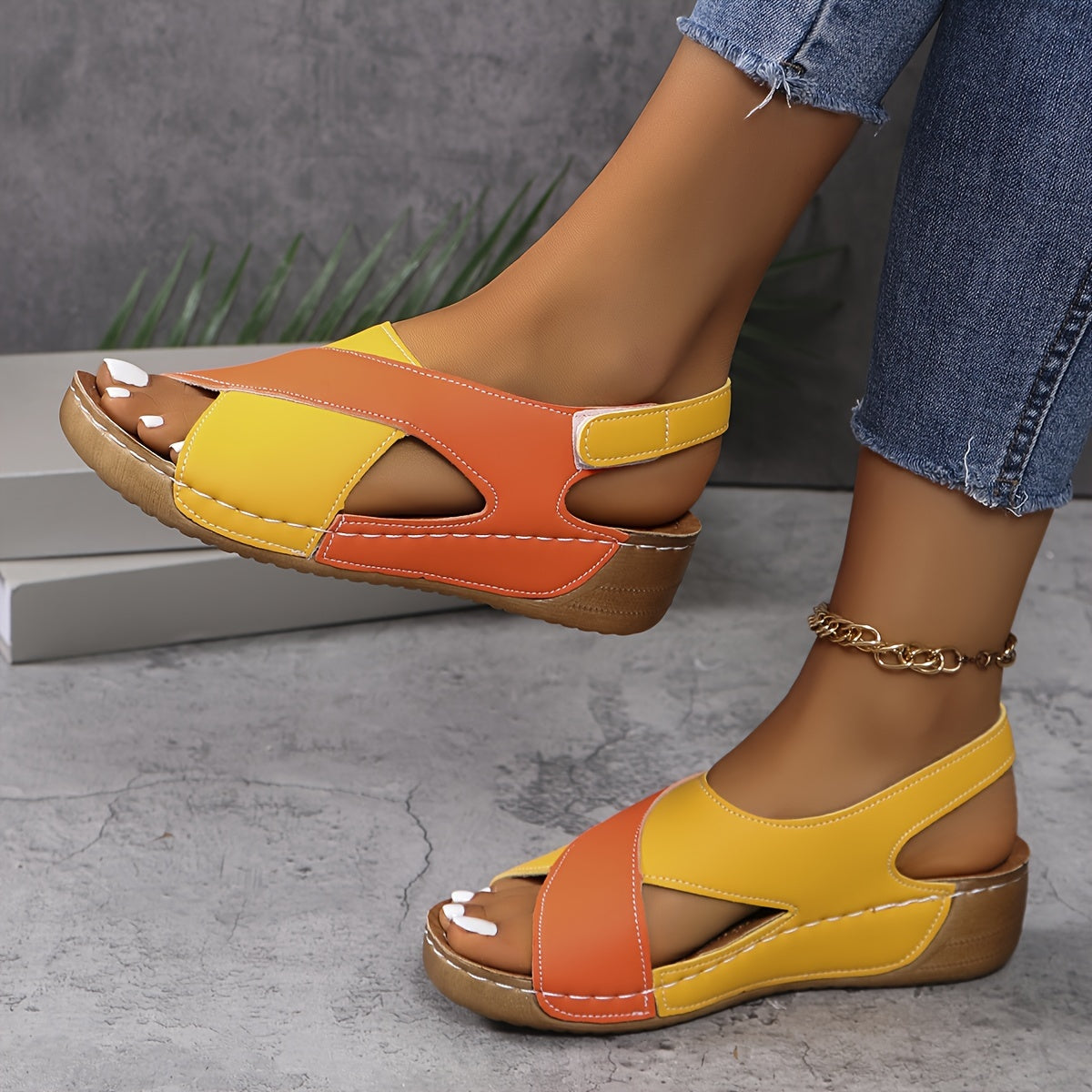Sarah | Leren Orthopedische Sandalen