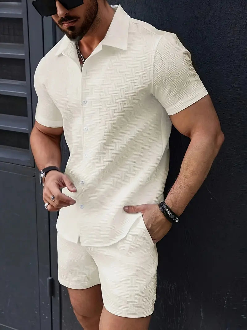 Elijah | Lichtgewicht Zomer Overhemd & Shorts
