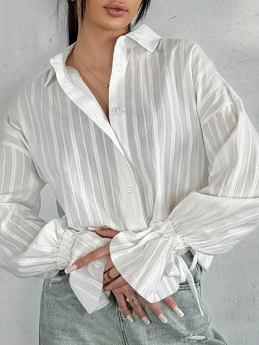 Maisie | Elegante Blouse met Mouwen voor Dames
