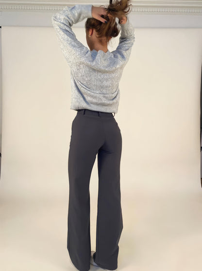 Nora | Stijlvolle Klassieke Wijde Broek