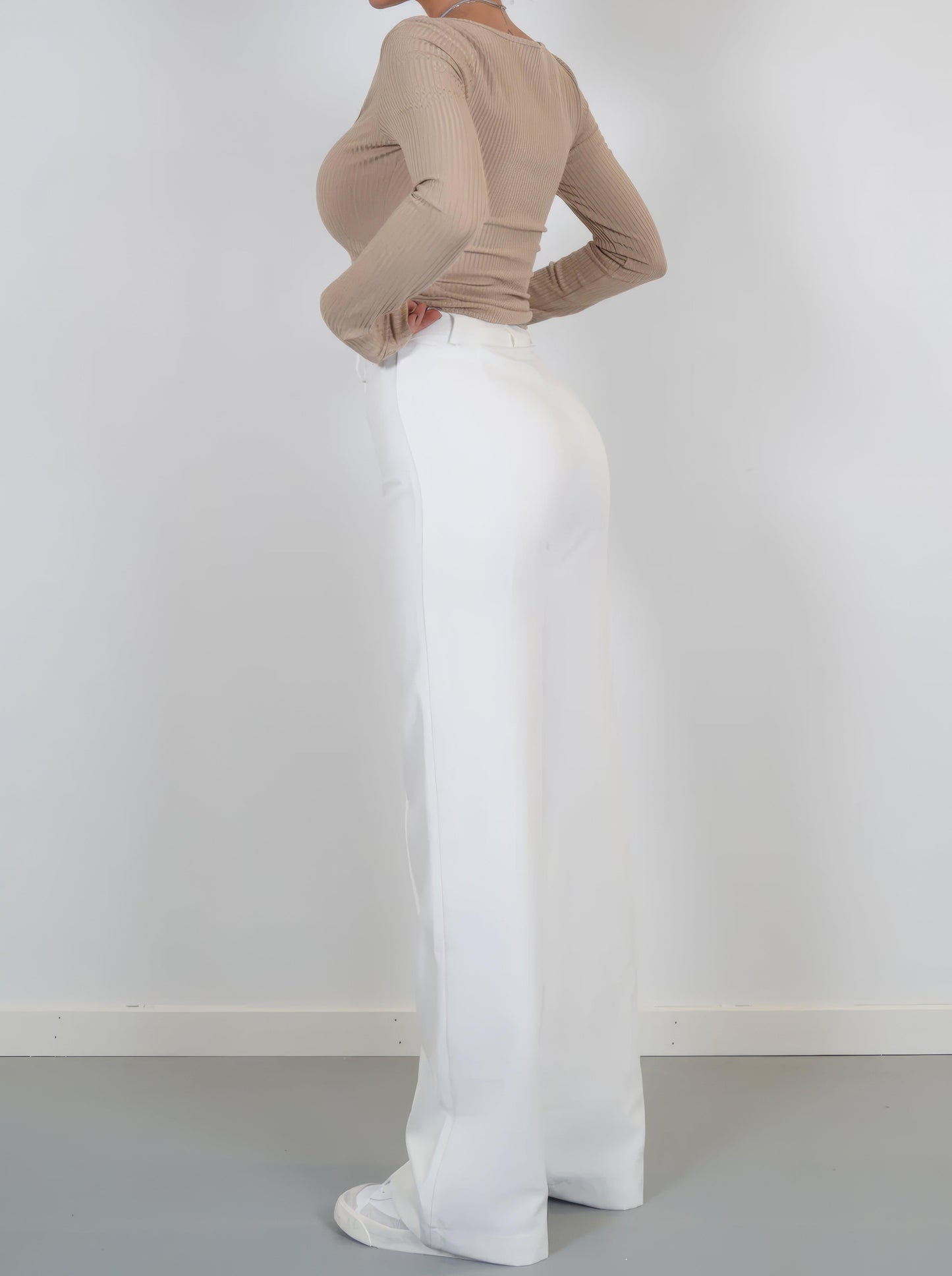 Nora | Stijlvolle Klassieke Wijde Broek