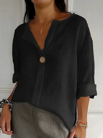 Sabrina | Stilvolle Bluse mit Knopfdetail