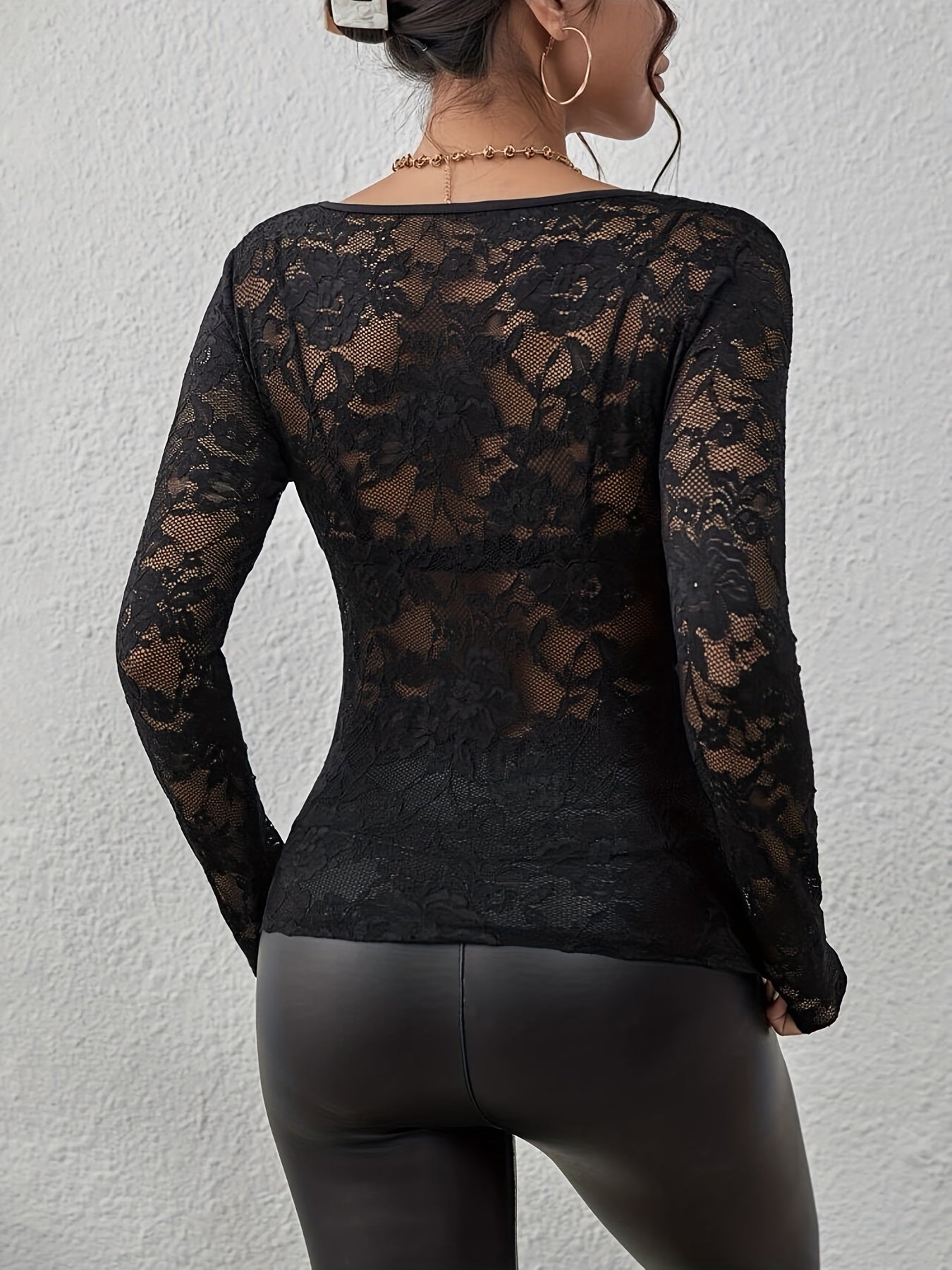 Ashlyn | Stijlvol en Comfortabel Kantshirt