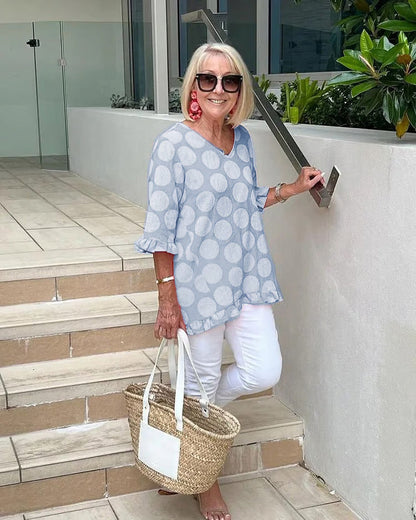 Bailey | Elegante Blouse met V-Hals
