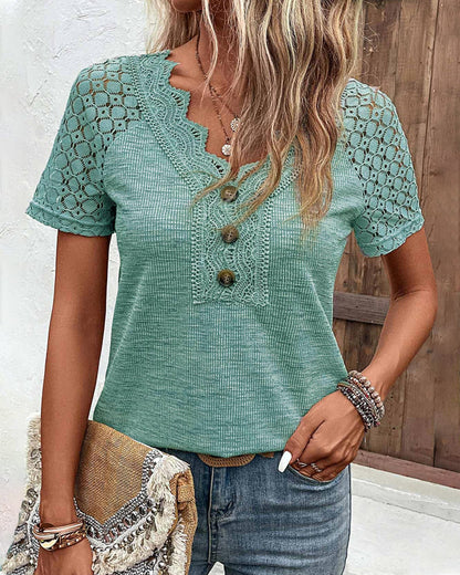 Willow | Stijlvol en Comfortabel Kantshirt