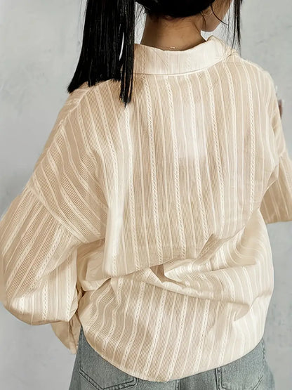 Maisie | Elegante Blouse met Mouwen voor Dames