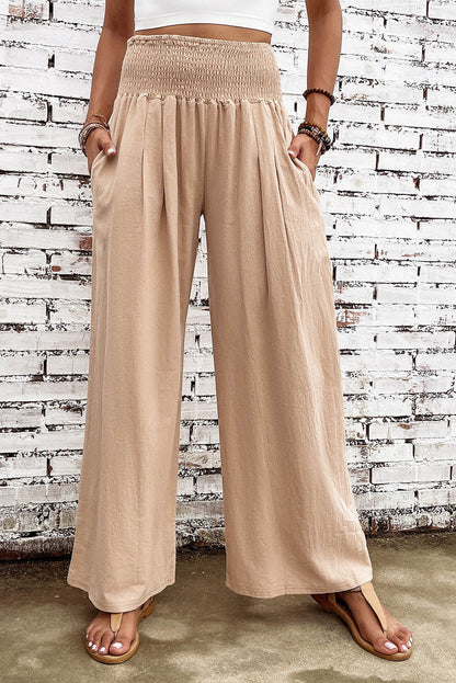 Emily | Relaxte Wijde Pijpen Broek