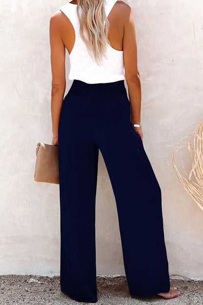 Melanie | Hoge Taille Wijde Broek