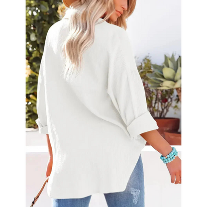 Delilah | Luchtig Casual Overhemd met Knopen