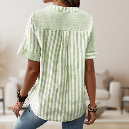 Josie | Stijlvolle Blouse met Strepen