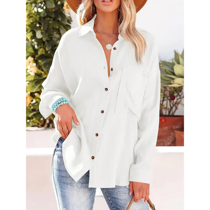 Delilah | Luchtig Casual Overhemd met Knopen