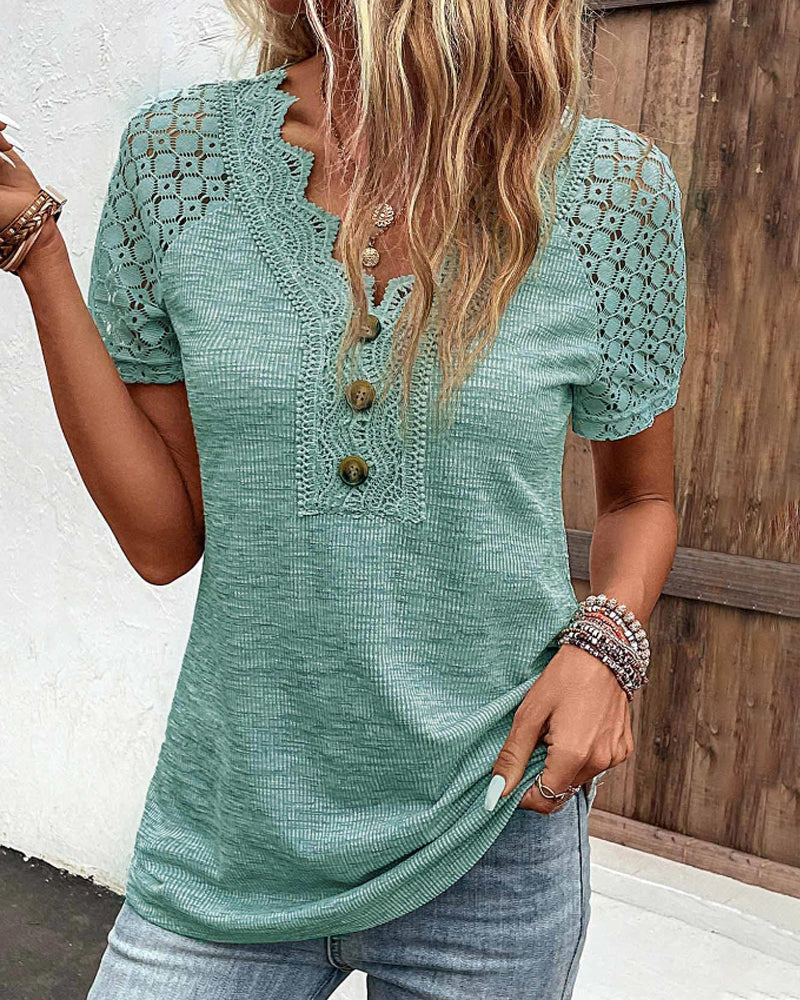 Willow | Stijlvol en Comfortabel Kantshirt
