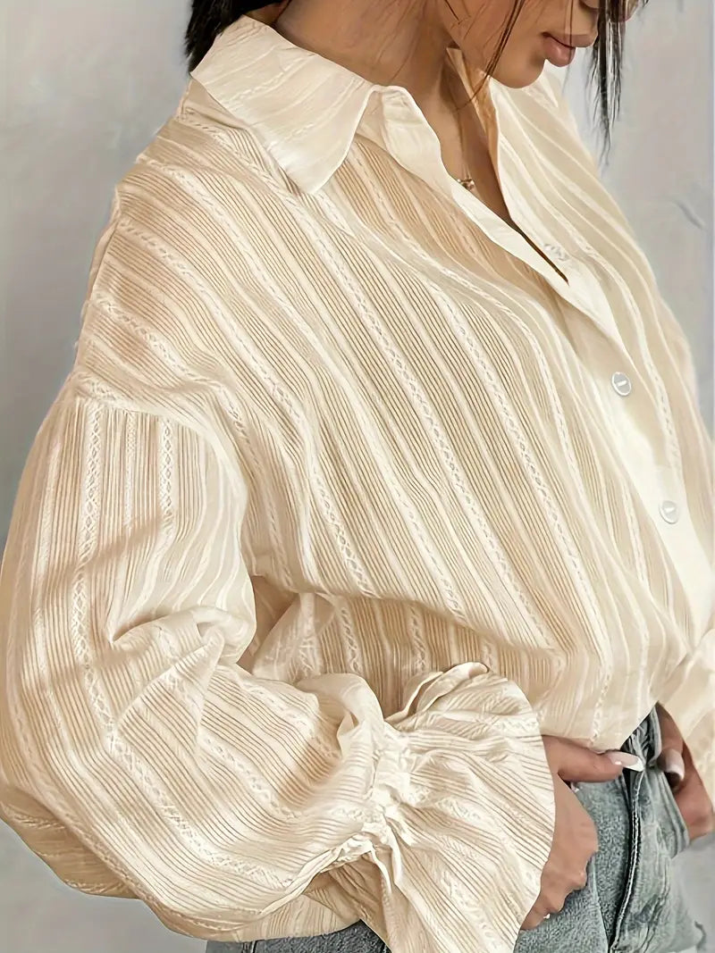 Maisie | Elegante Blouse met Mouwen voor Dames
