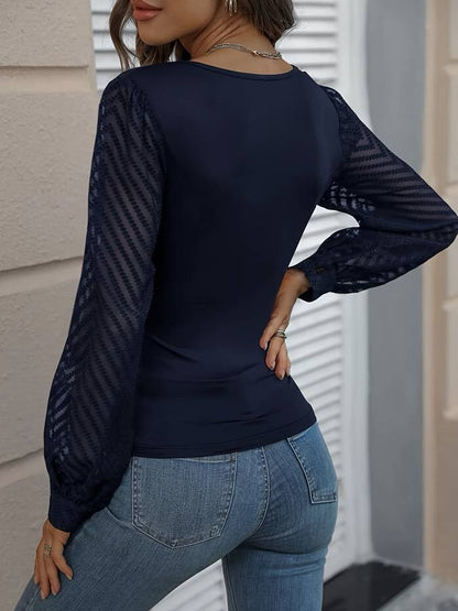 Aubree | V-hals Blouse voor Dames