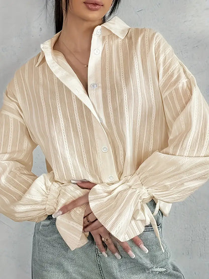 Maisie | Elegante Blouse met Mouwen voor Dames