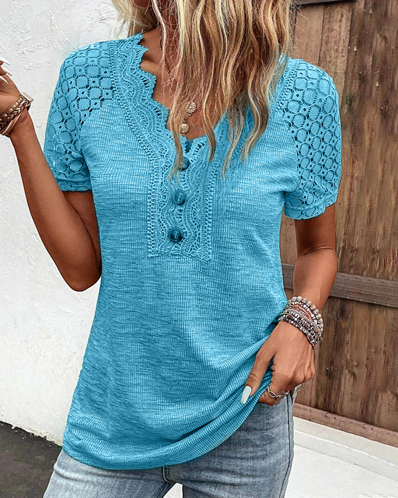 Willow | Stijlvol en Comfortabel Kantshirt