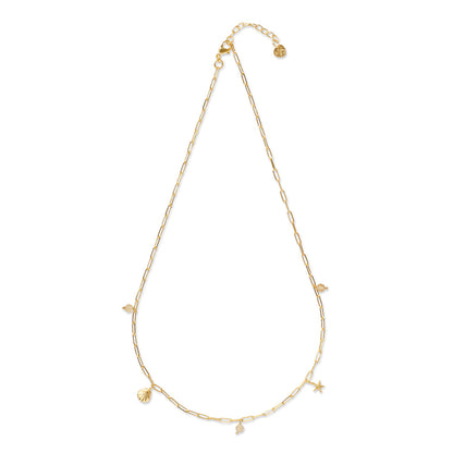 Lauren | Fijne Gouden Hangende Ketting