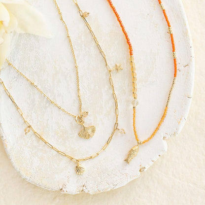 Lauren | Fijne Gouden Hangende Ketting