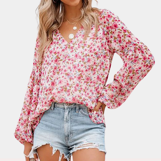 Bailey | Luchtige Zomerblouse met Lange Mouwen voor Dames