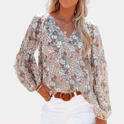 Bailey | Luchtige Zomerblouse met Lange Mouwen voor Dames