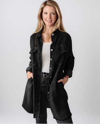 Danielle | Dames Lente Herfst Casual Oversized Denim Jas