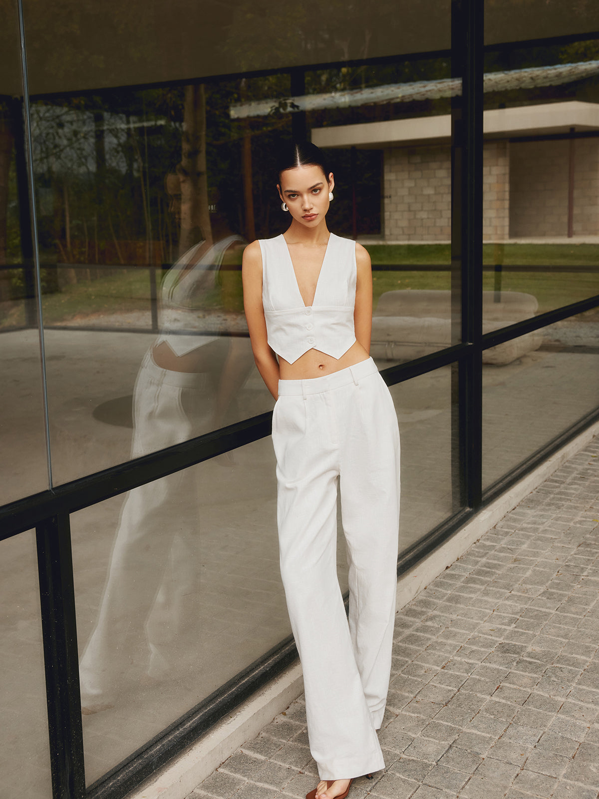 Grace | Hoge Taille Nette Broek