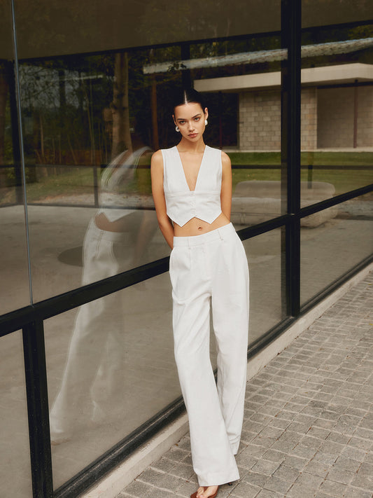 Grace | Hoge Taille Nette Broek