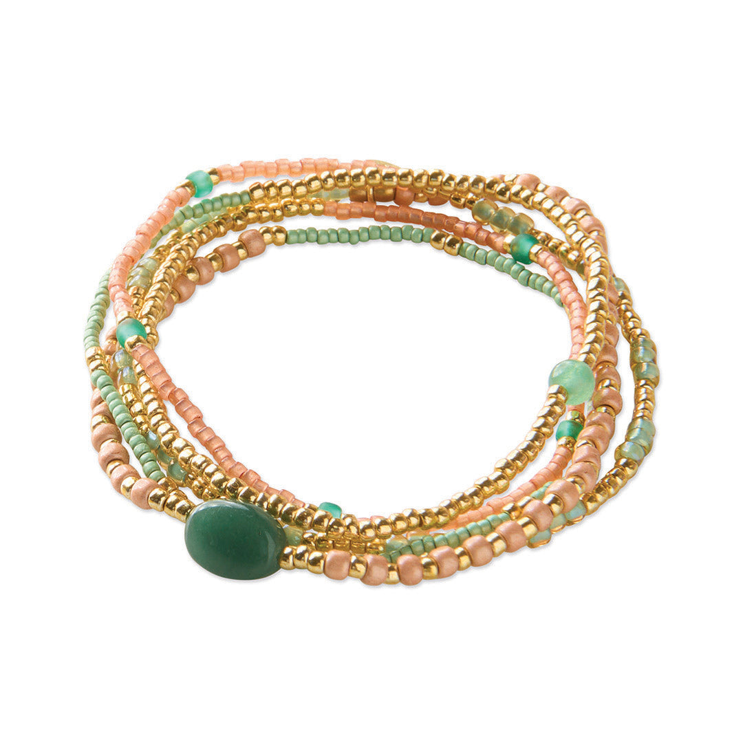Martha | Gelaagd Armbandenset met Kralen