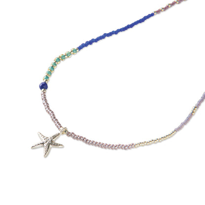 Maya | Gelaagde Zilveren Sterrenketting