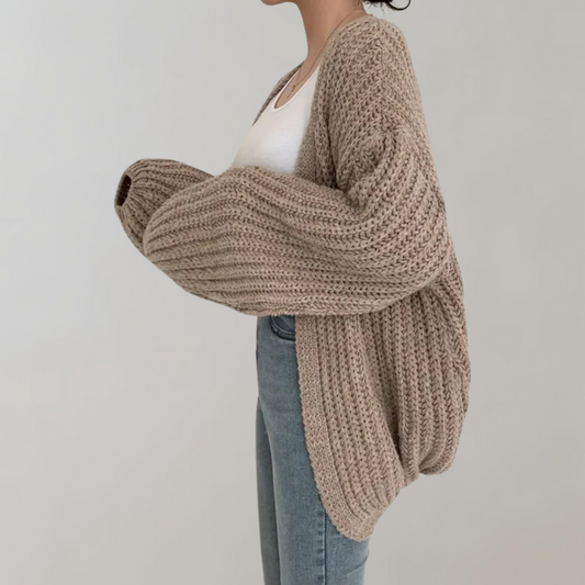 Melanie | Zachte Chunky Gebreide Cardigan
