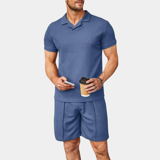 Aaron | Casual Relaxte Gebreide Shorts