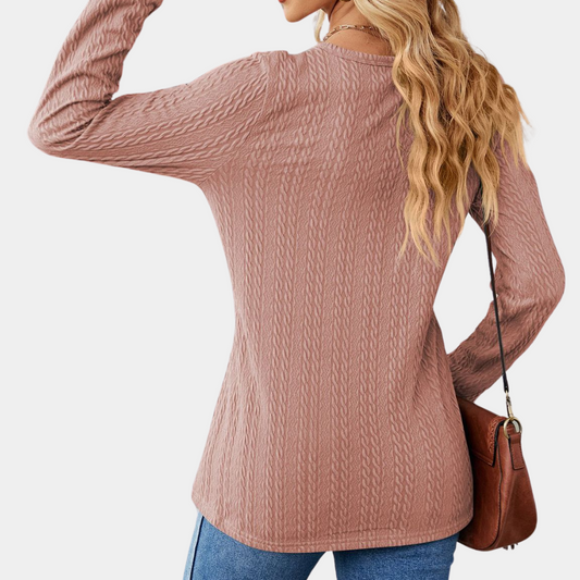 Haven | Stijlvol en Comfortabel Henley-shirt
