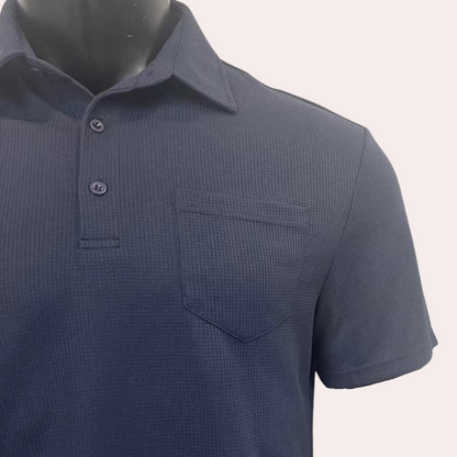 Graham | Stijlvolle Zwarte Polo & Shorts Set