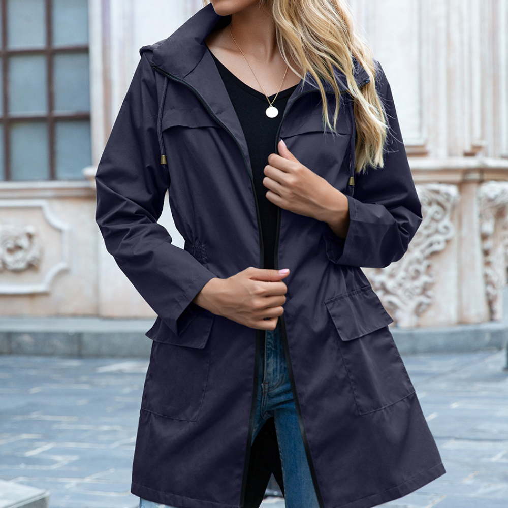 Isabella | Stijlvolle Trenchcoat Met Rits