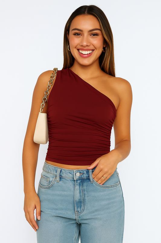 Alexis | One-Shoulder Top Dames