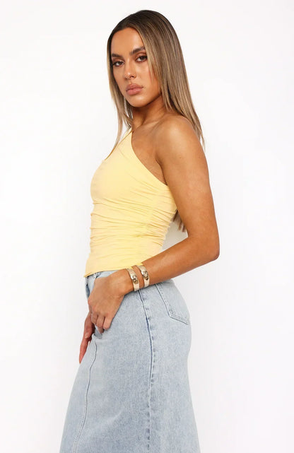 Alexis | One-Shoulder Top Dames