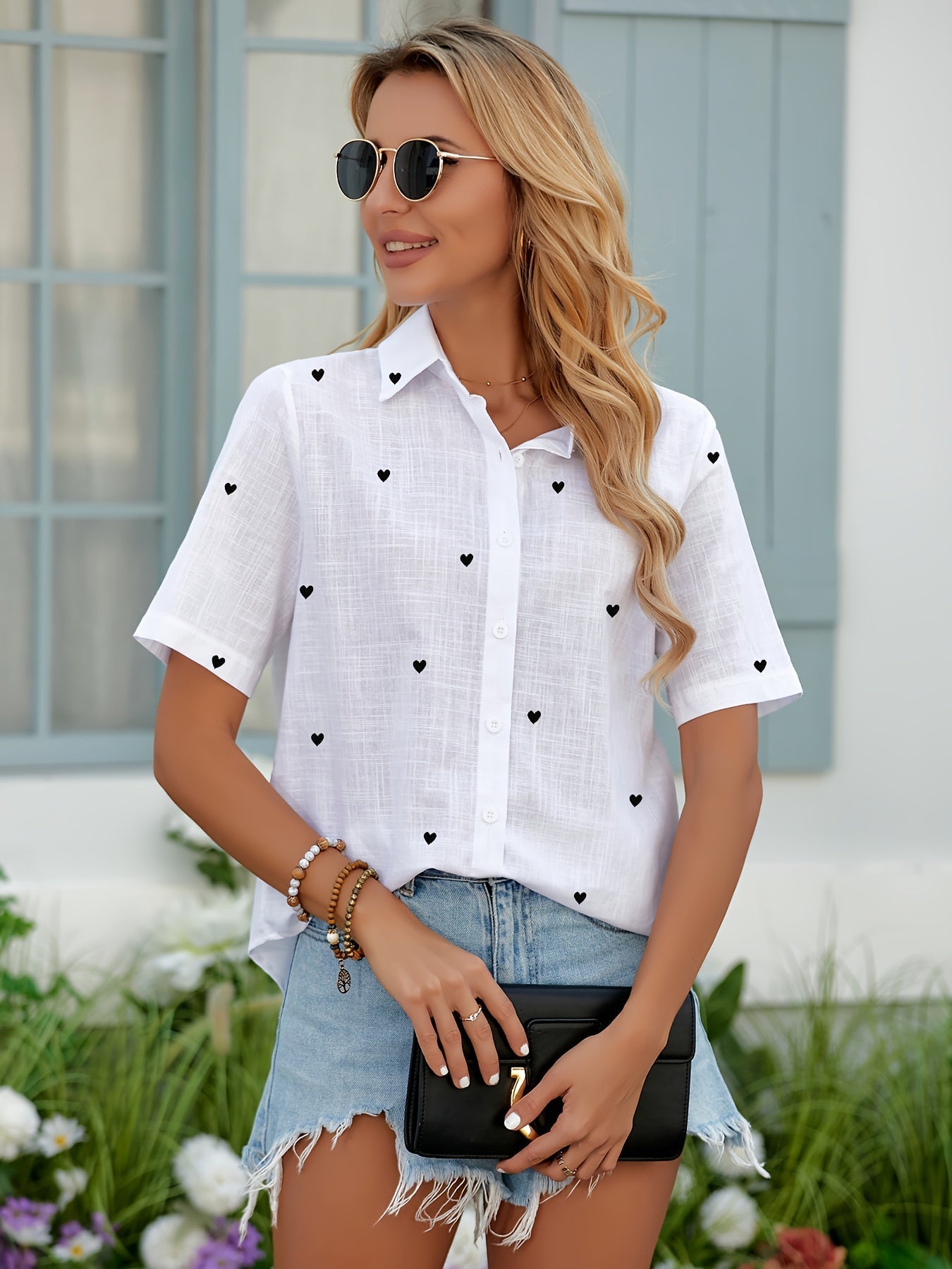 Iris | Casual los shirt voor vrouwen