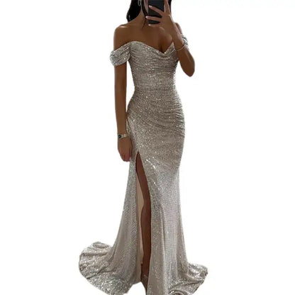 Iselou | Elegante V-Hals Avondjurk