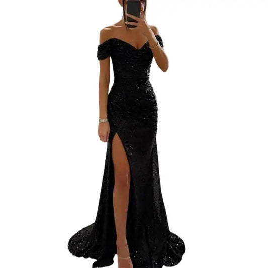Iselou | Elegante V-Hals Avondjurk